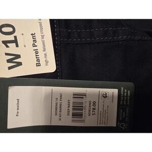 Womens Alpine Design Size 10 Deep Navy Barrell Pants